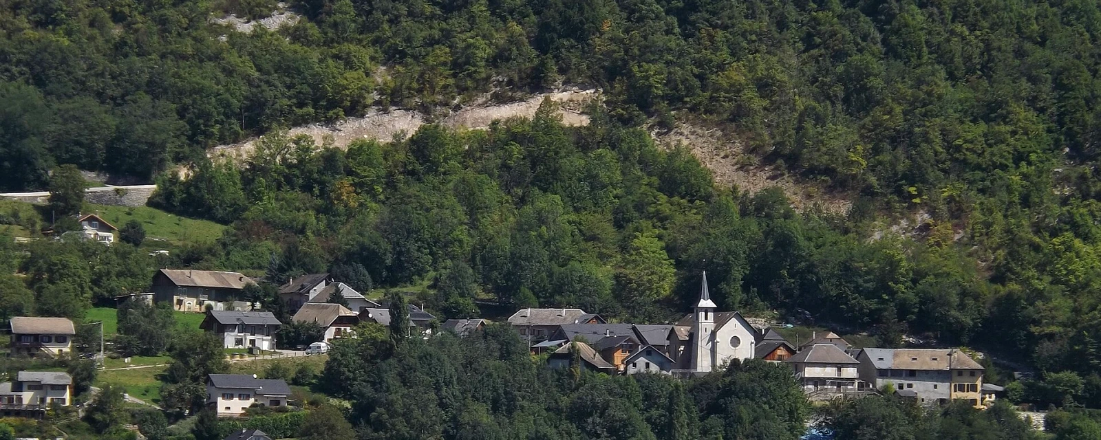 Vue de Verel-Pragondran, Savoie