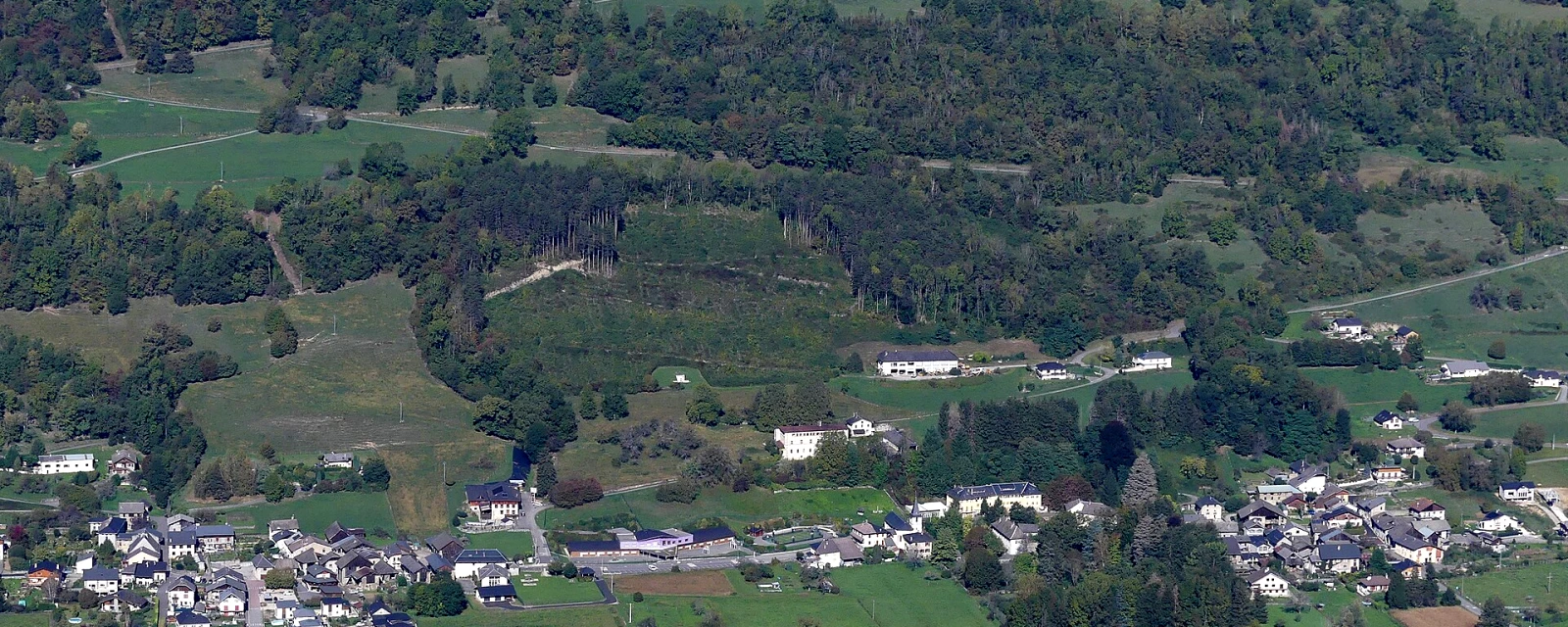 Vue de Villard-Sallet, Savoie