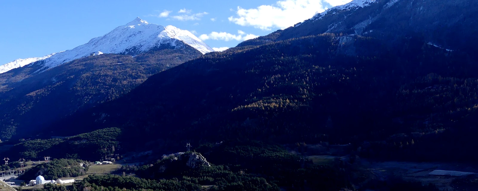 Vue de Villarodin-Bourget, Savoie