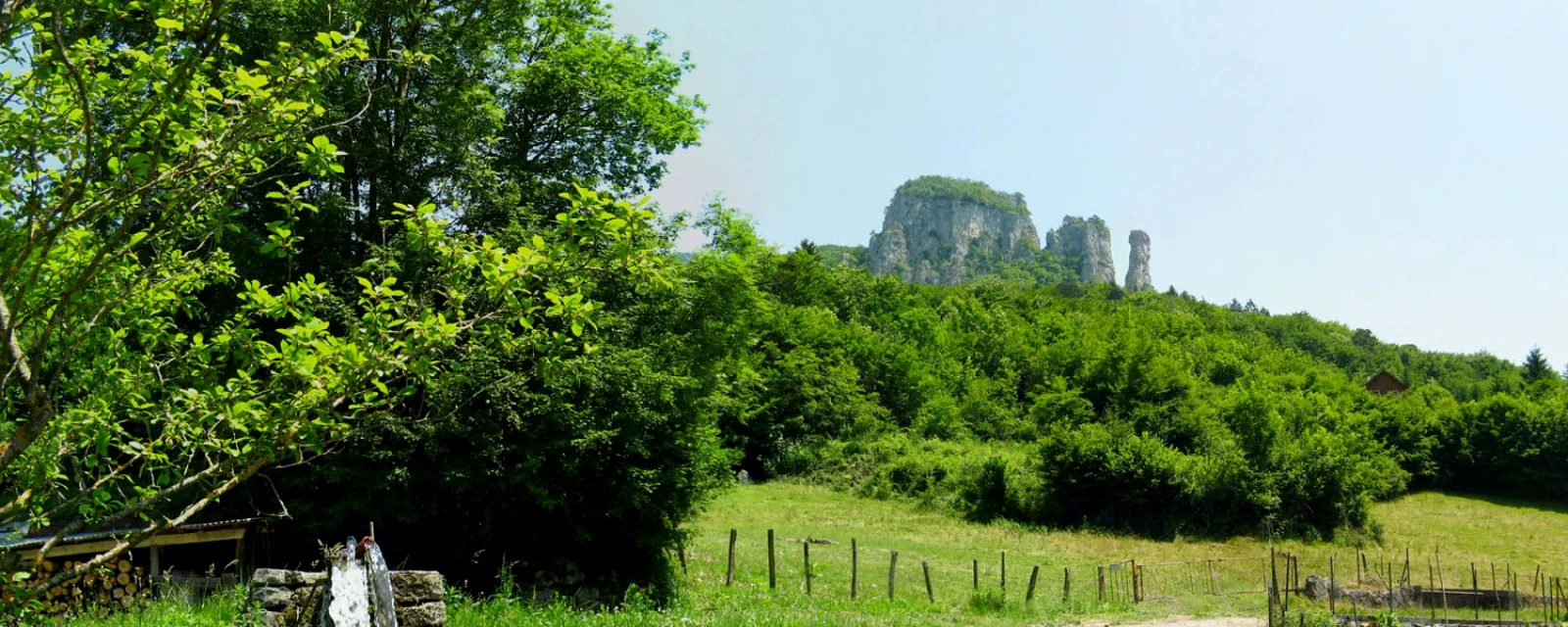 Vue de Allèves, Haute-Savoie