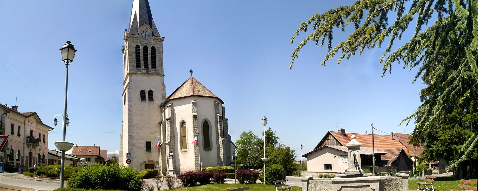 Vue de Amancy, Haute-Savoie