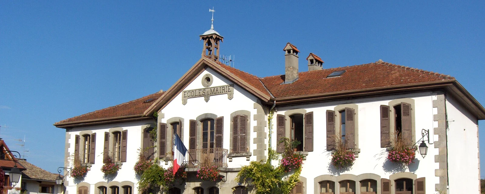 Vue de Anthy-sur-Léman, Haute-Savoie