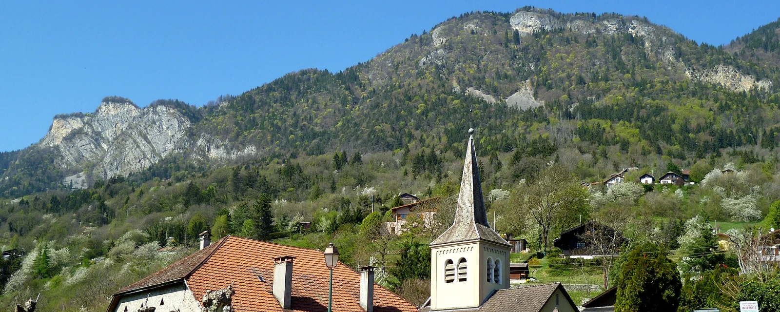Vue de Ayse, Haute-Savoie