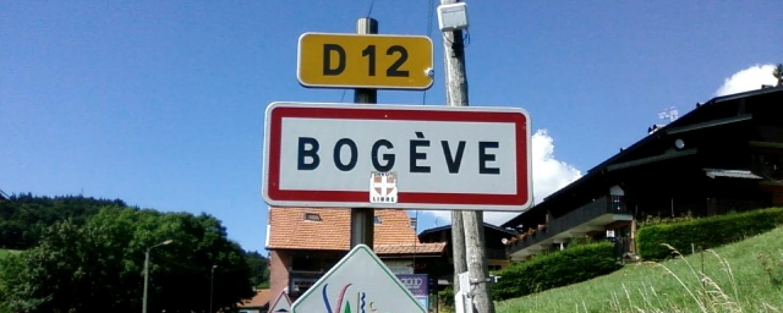 Vue de Bogève, Haute-Savoie