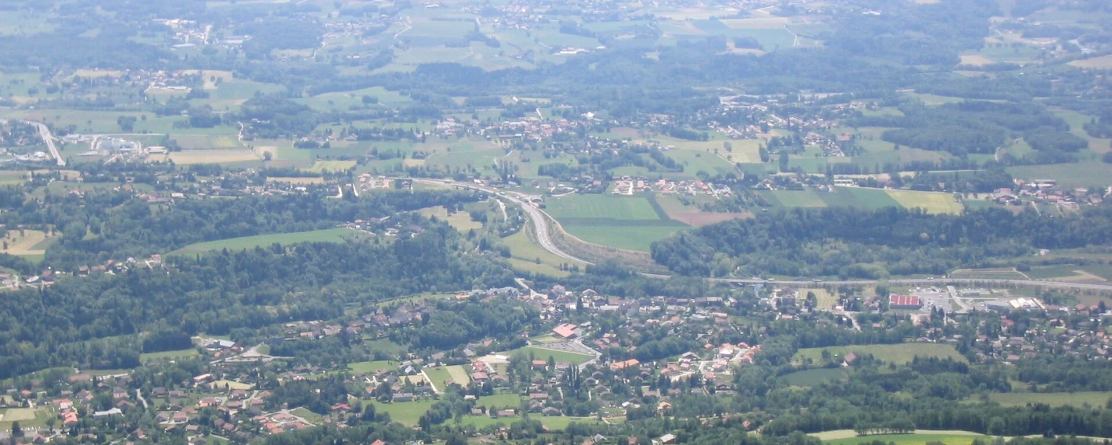 Vue de Bonne, Haute-Savoie