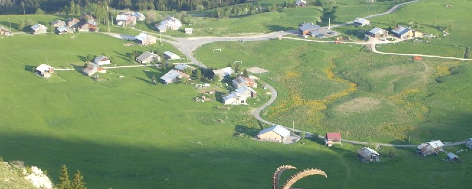 Vue de Brizon, Haute-Savoie