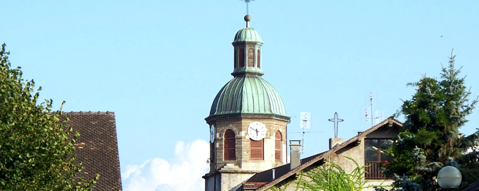 Vue de Chens-sur-Léman, Haute-Savoie
