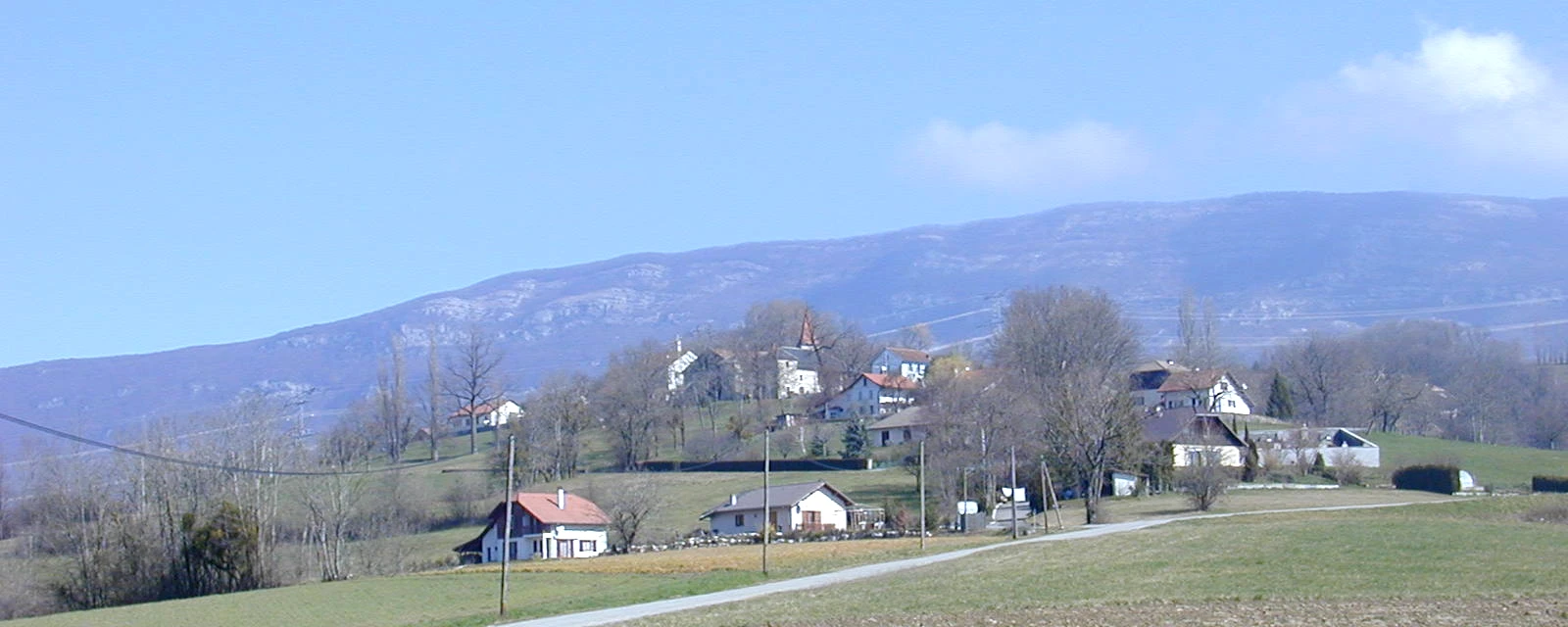 Vue de Chessenaz, Haute-Savoie