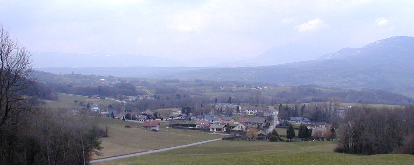 Vue de Chilly, Haute-Savoie