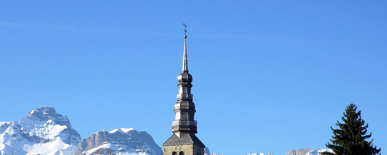 Vue de Combloux, Haute-Savoie