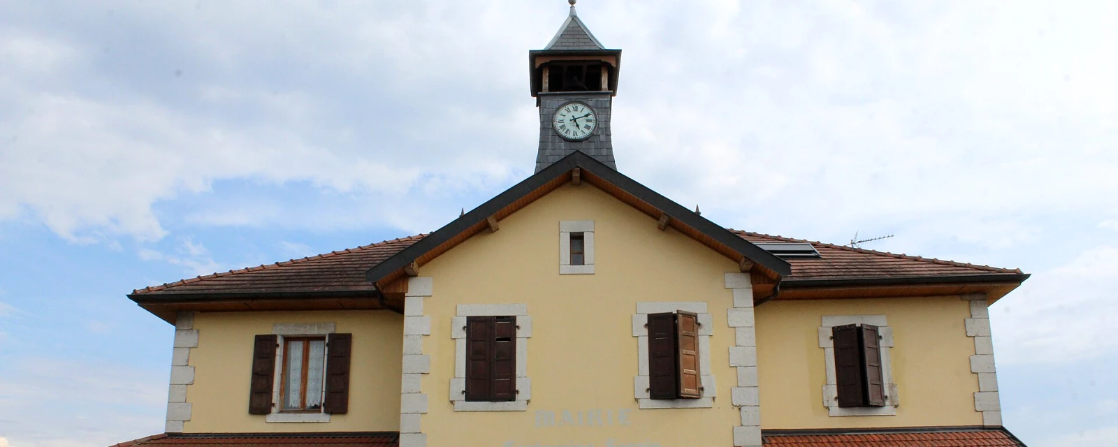 Vue de Contamine-Sarzin, Haute-Savoie