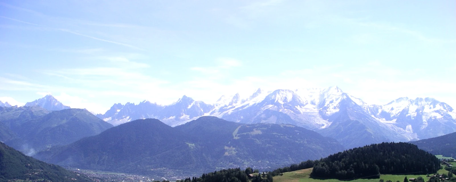 Vue de Cordon, Haute-Savoie
