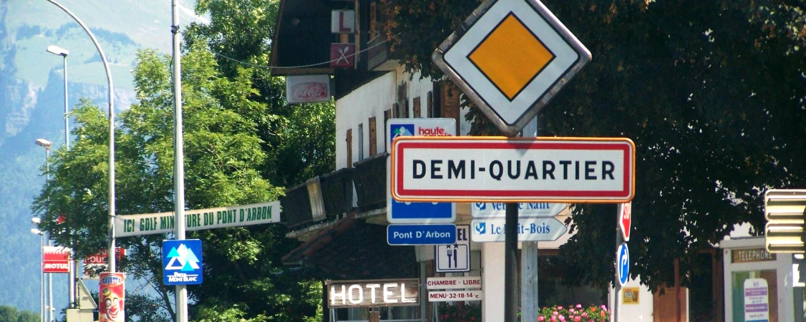 Vue de Demi-Quartier, Haute-Savoie
