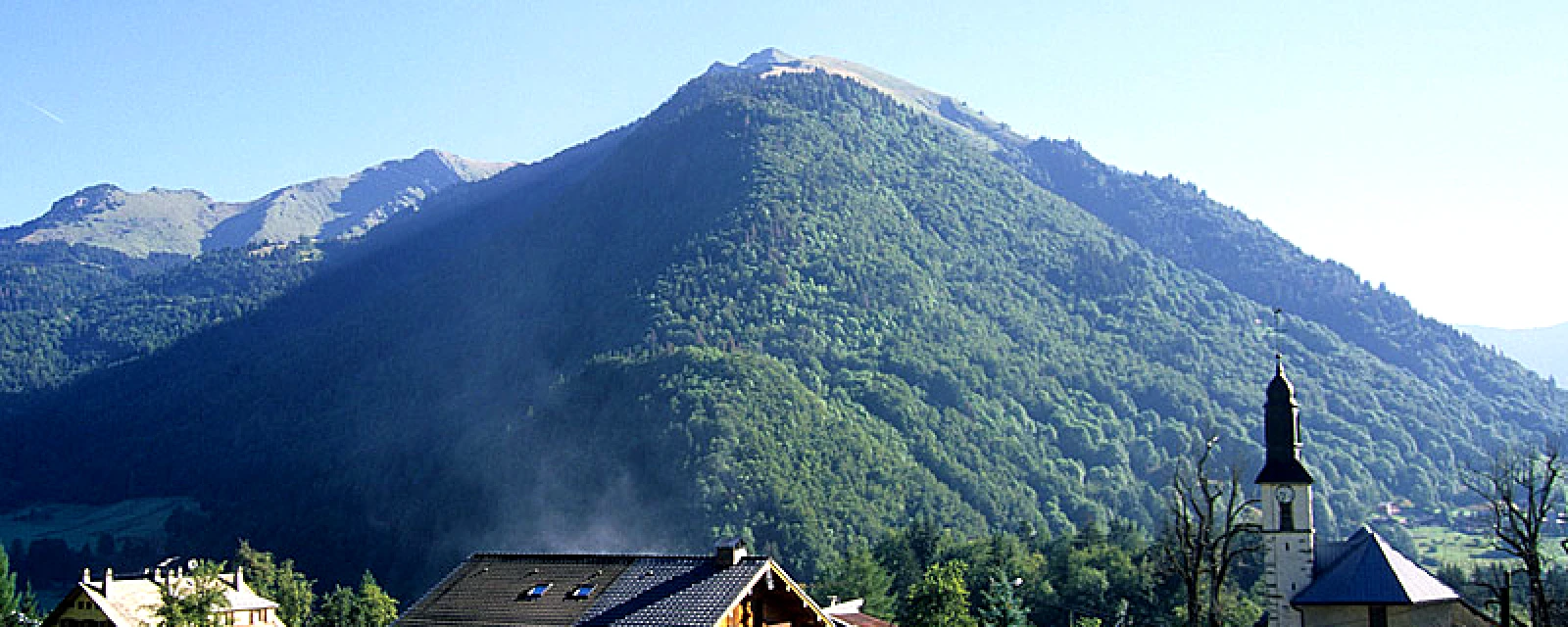 Vue de Essert-Romand, Haute-Savoie
