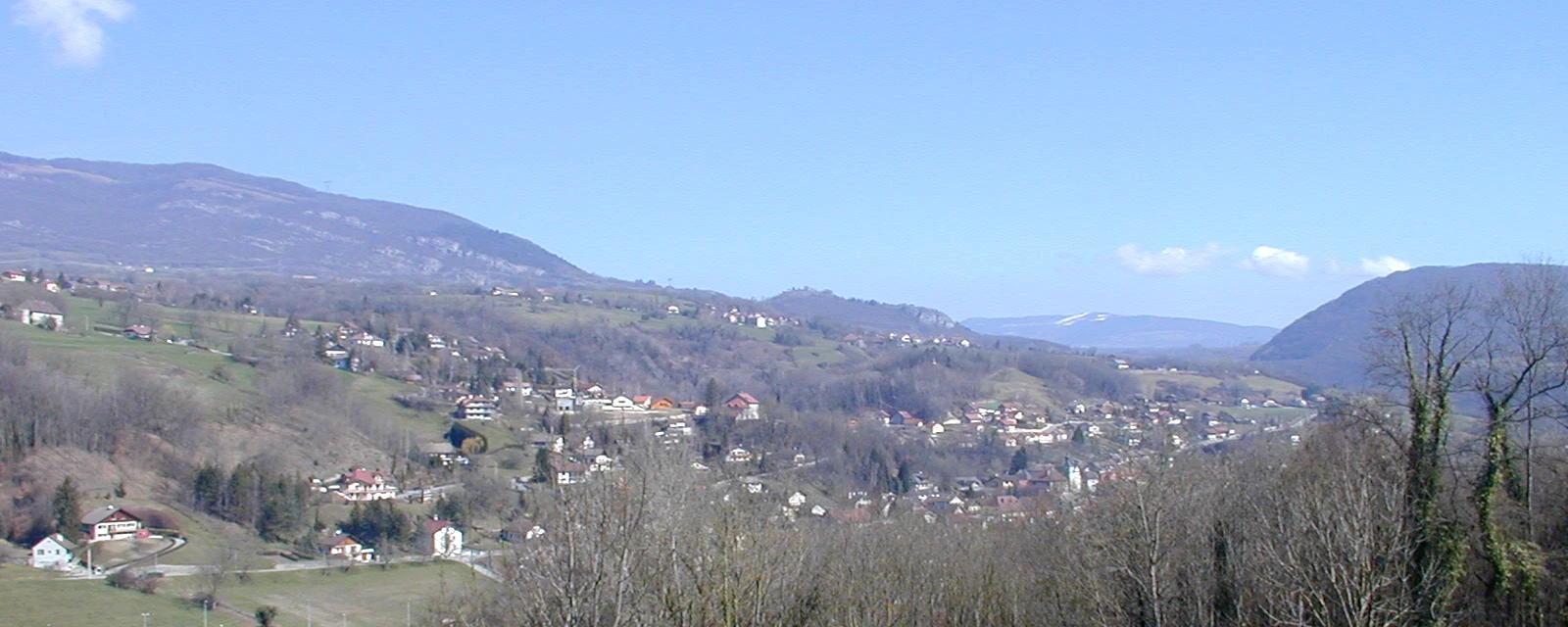 Vue de Frangy, Haute-Savoie