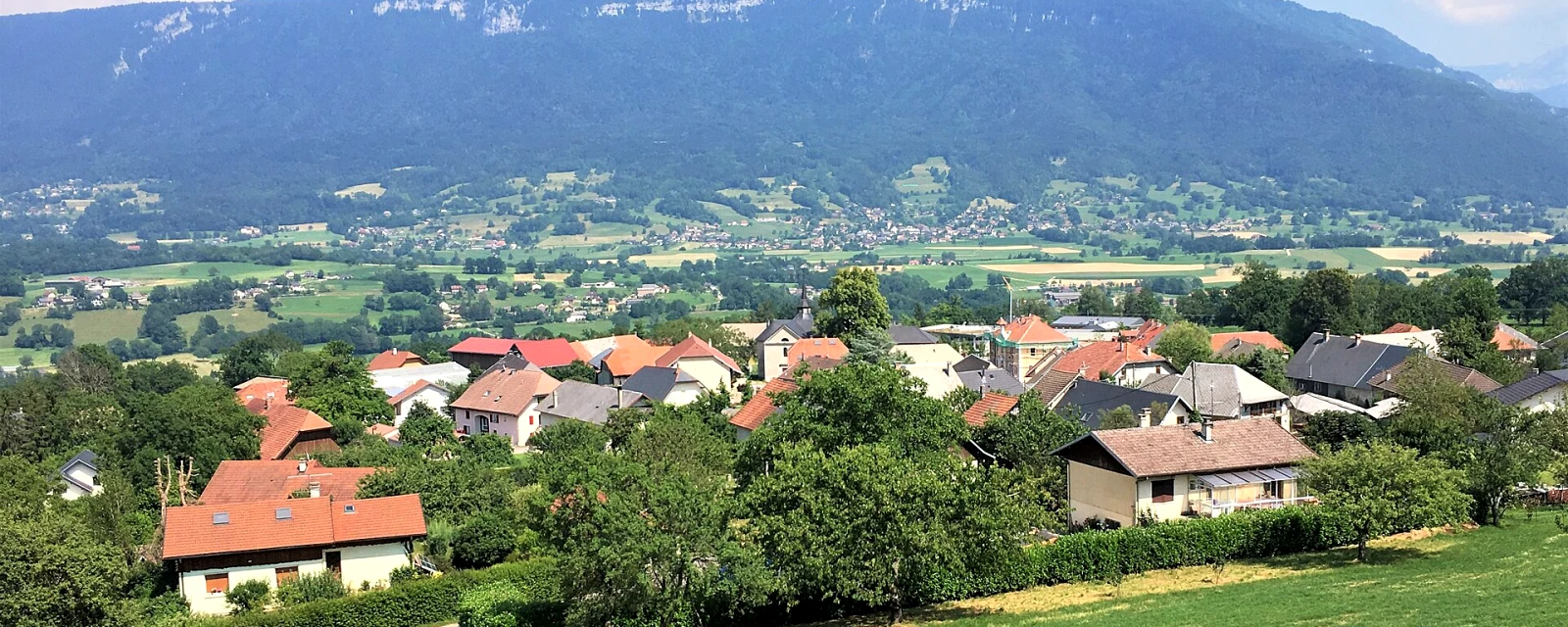 Vue de Héry-sur-Alby, Haute-Savoie
