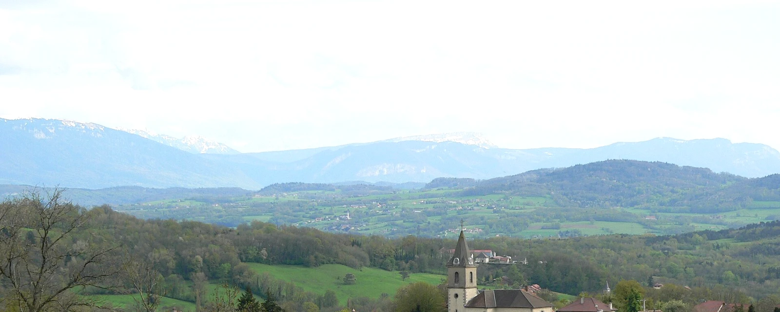 Vue de Jonzier-Épagny, Haute-Savoie