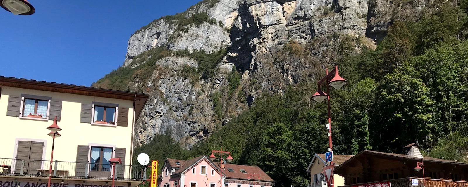 Vue de Magland, Haute-Savoie