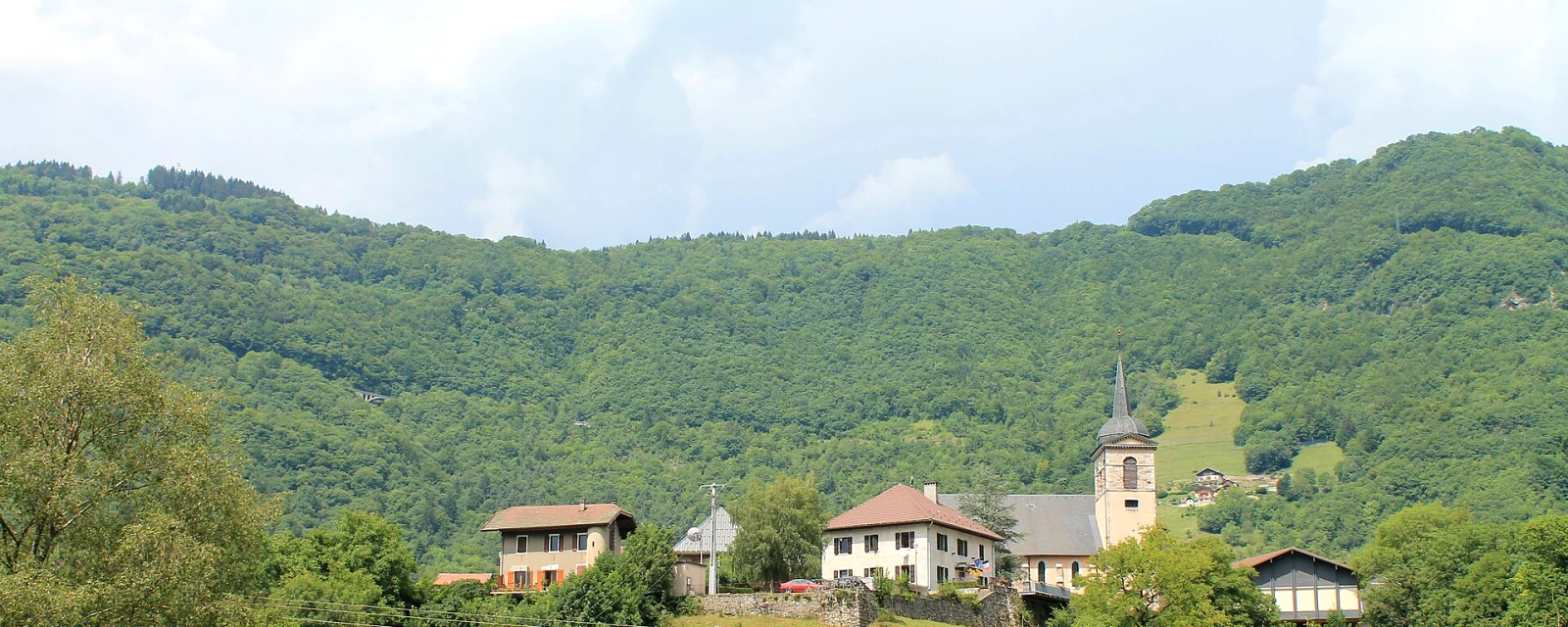 Vue de Val de Chaise, Haute-Savoie