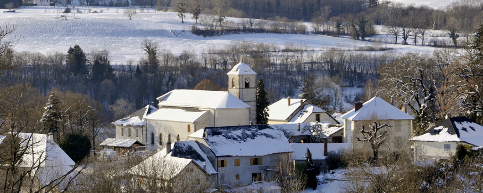 Vue de Menthonnex-sous-Clermont, Haute-Savoie