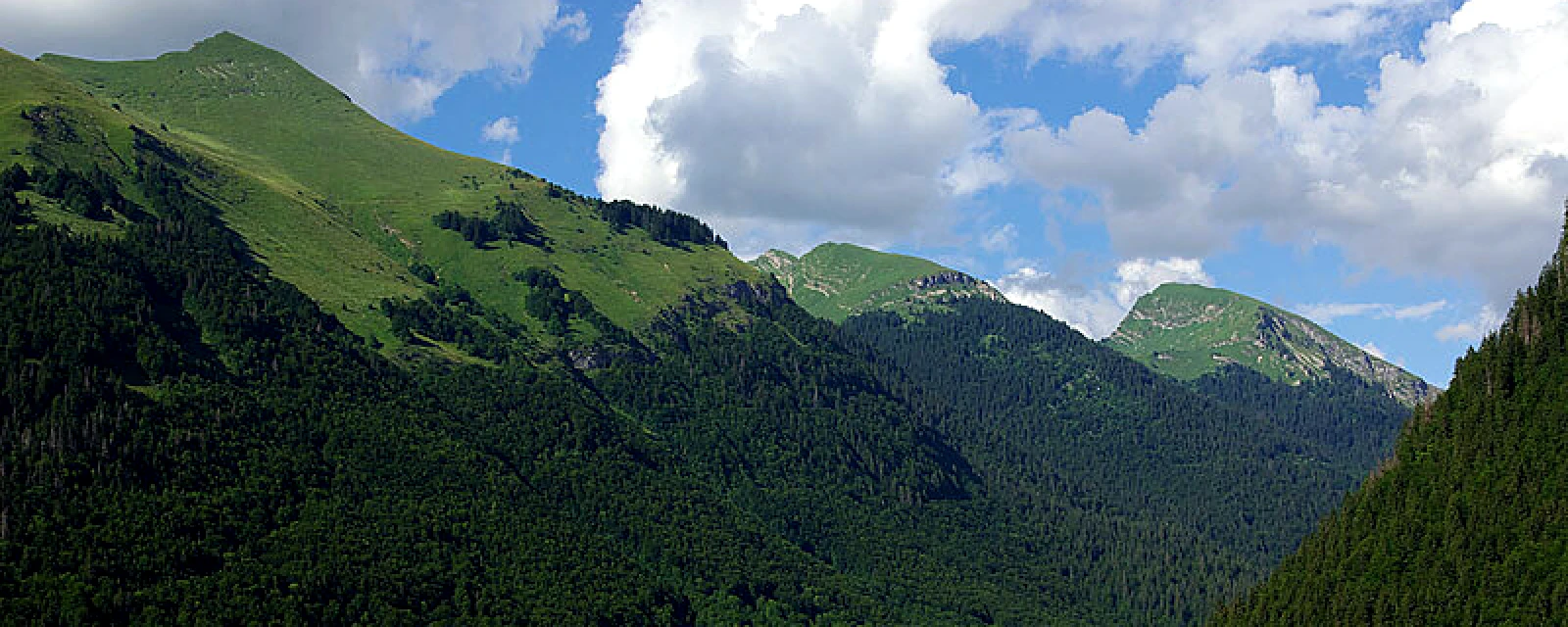 Vue de Montriond, Haute-Savoie
