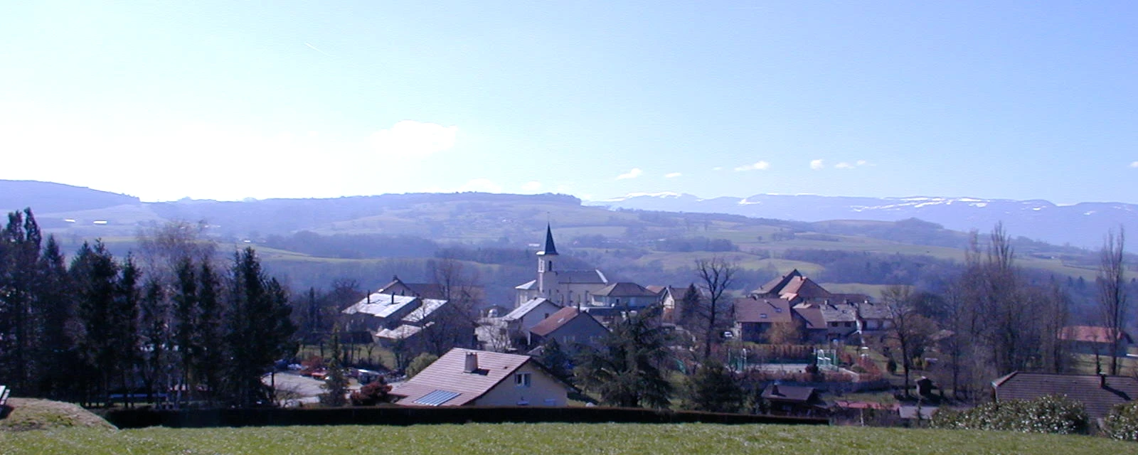Vue de Musièges, Haute-Savoie