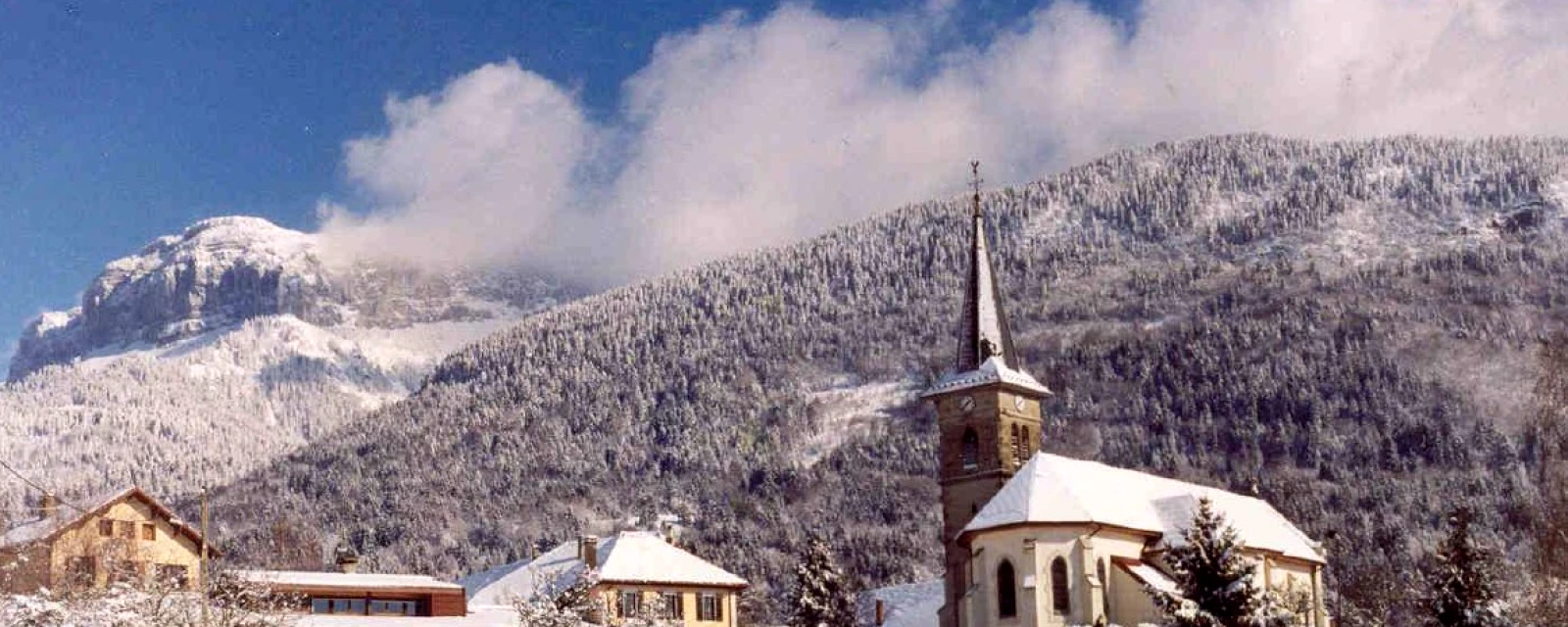 Vue de Nâves-Parmelan, Haute-Savoie