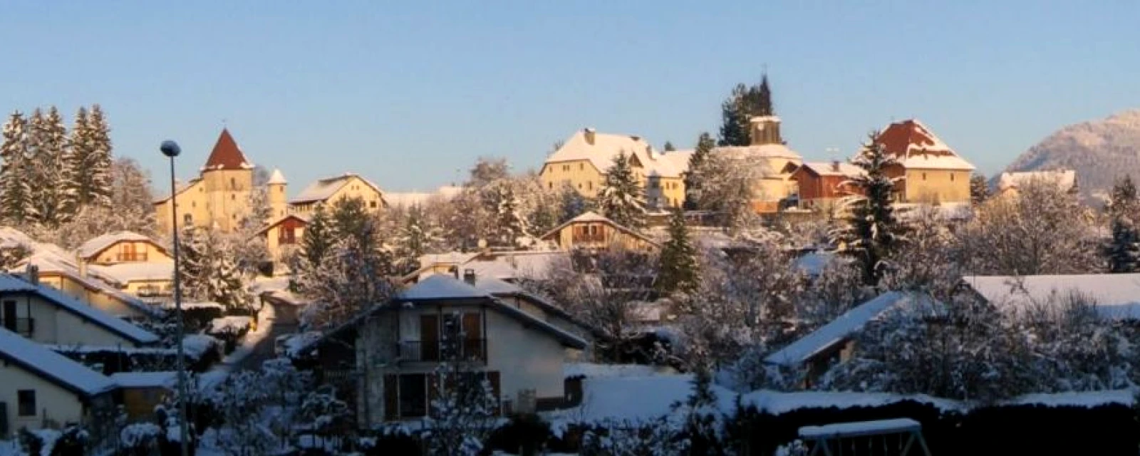 Vue de Peillonnex, Haute-Savoie