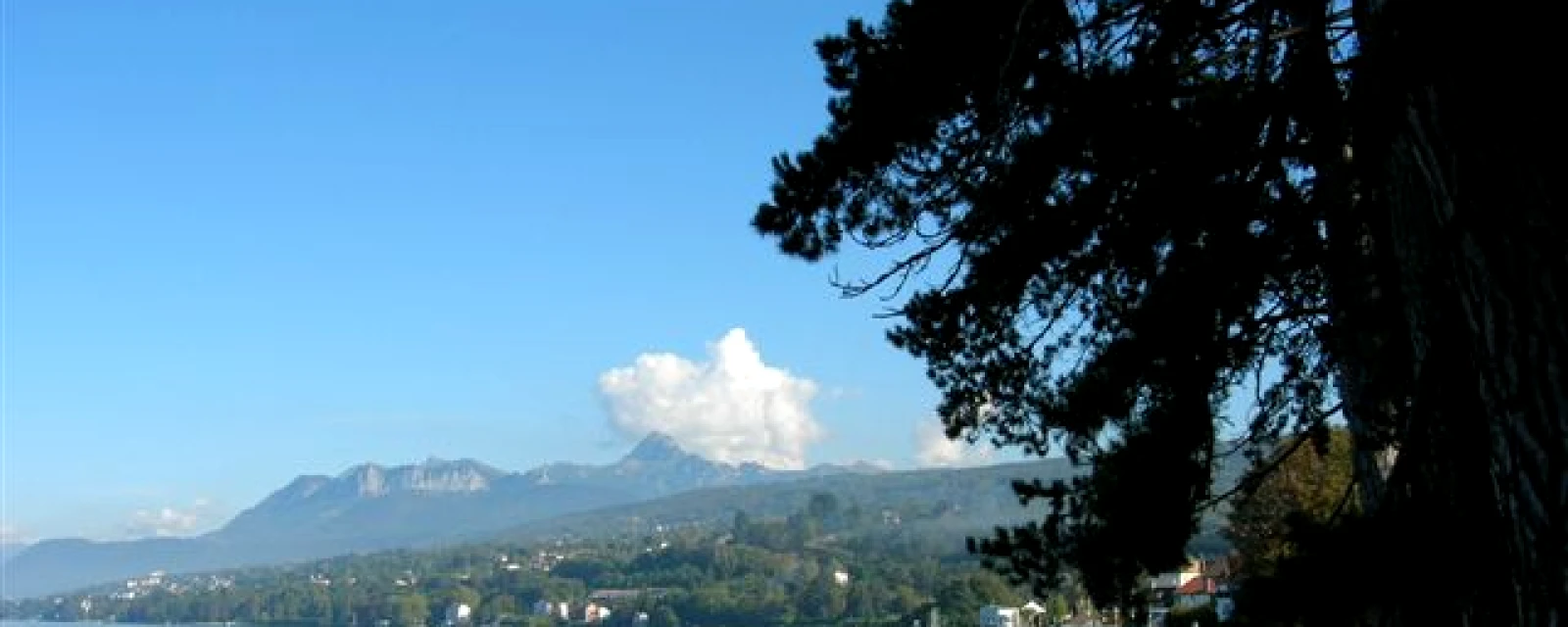 Vue de Publier, Haute-Savoie