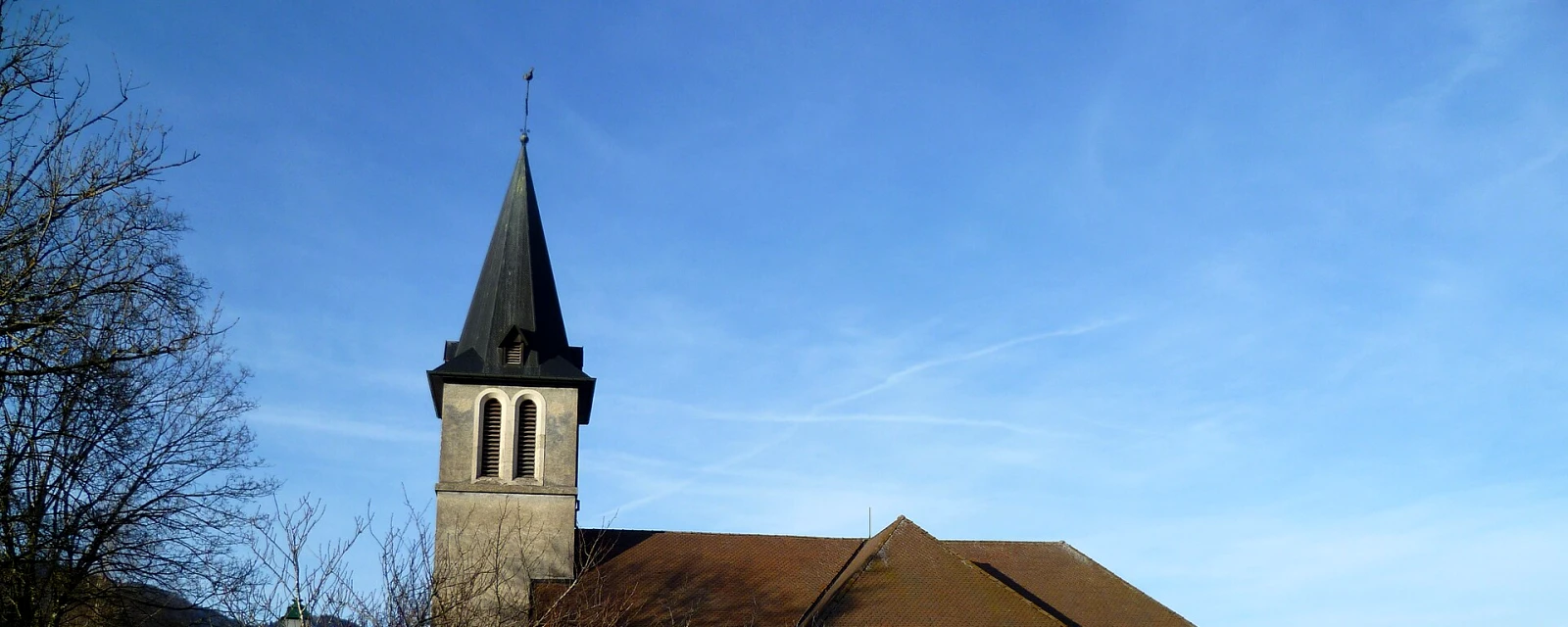Vue de Saint-André-de-Boëge, Haute-Savoie