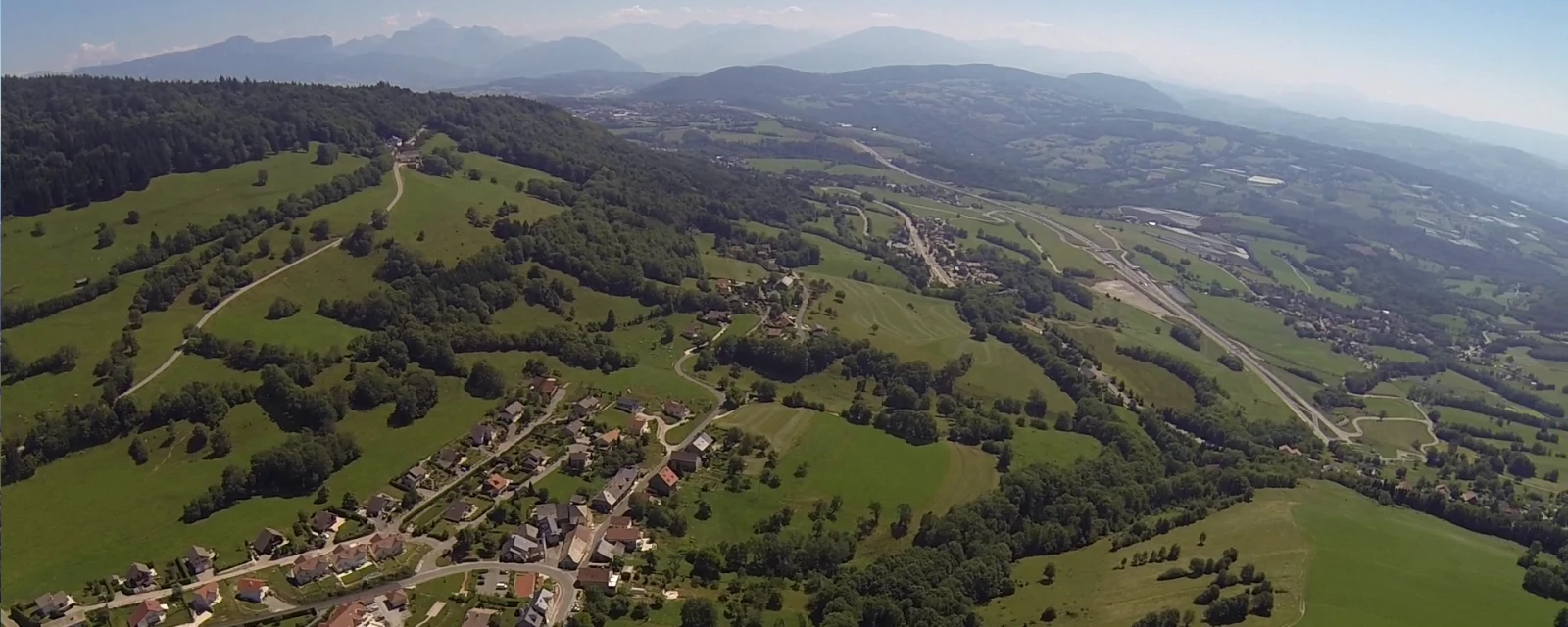 Vue de Saint-Blaise, Haute-Savoie