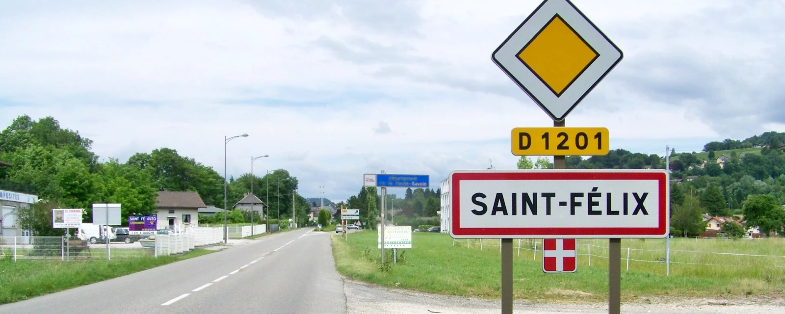 Vue de Saint-Félix, Haute-Savoie