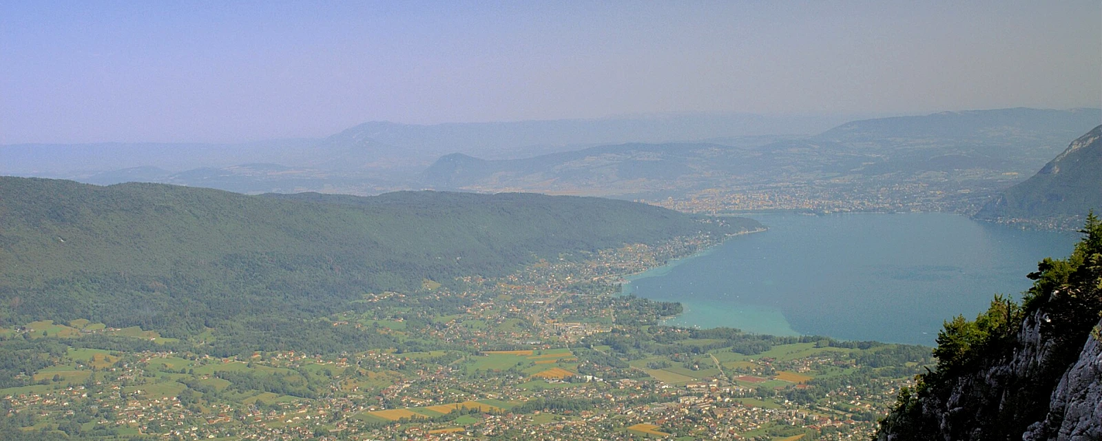 Vue de Saint-Jorioz, Haute-Savoie