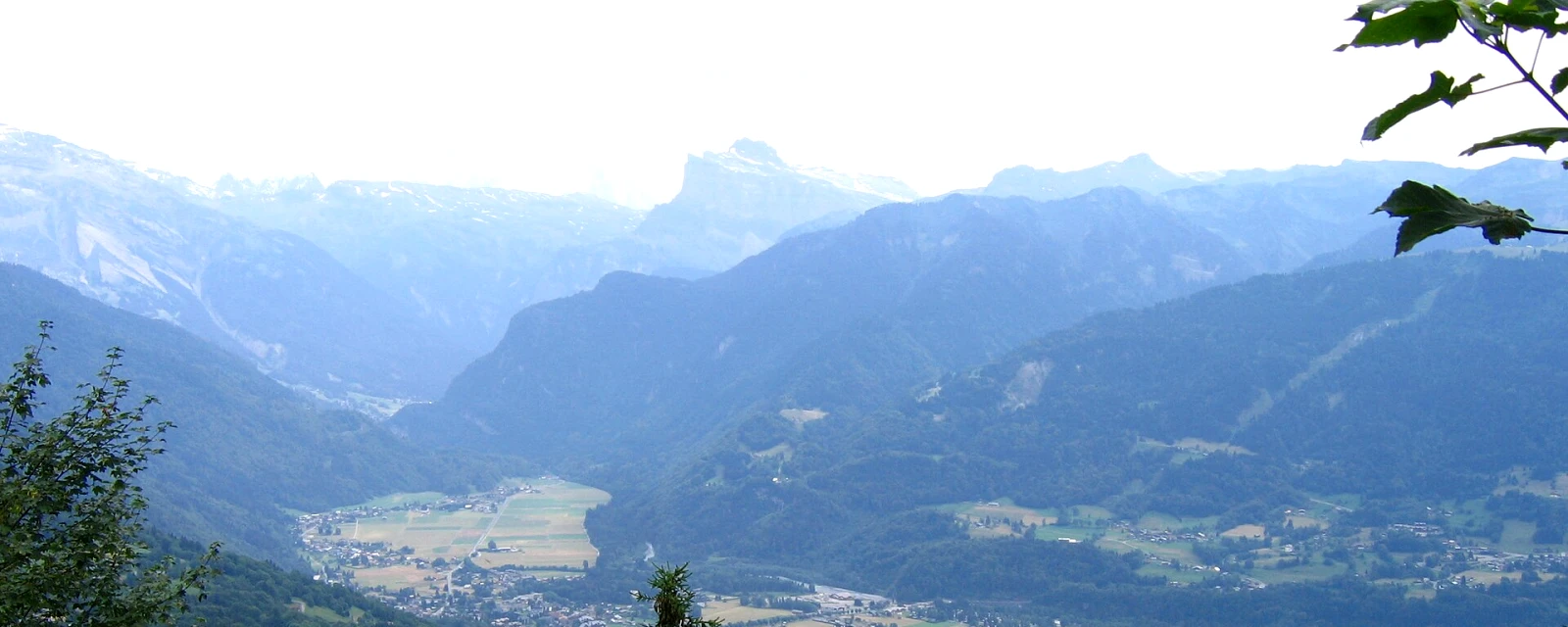 Vue de Samoëns, Haute-Savoie