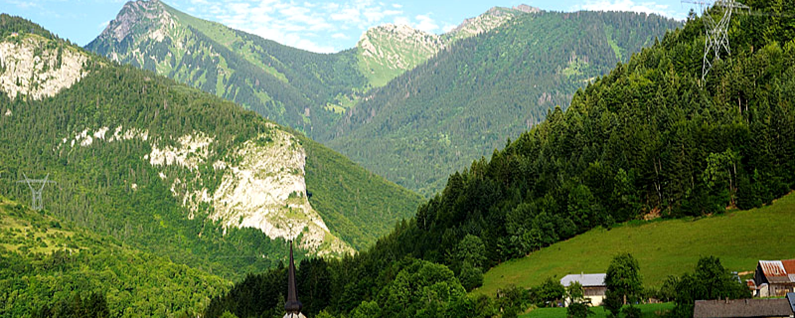 Vue de Seytroux, Haute-Savoie