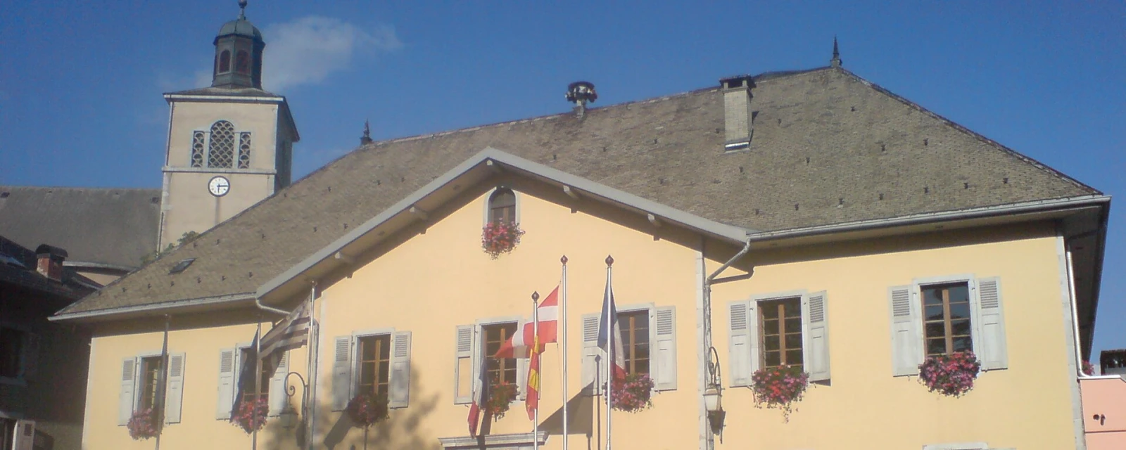 Vue de Taninges, Haute-Savoie