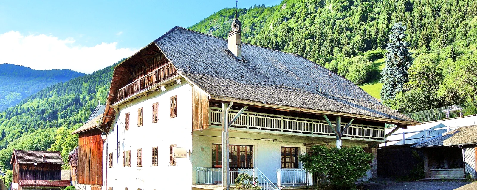 Vue de Vacheresse, Haute-Savoie