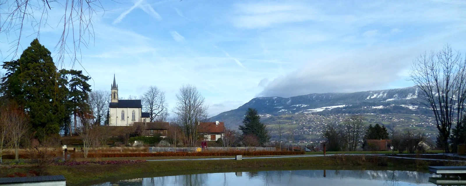 Vue de Vétraz-Monthoux, Haute-Savoie