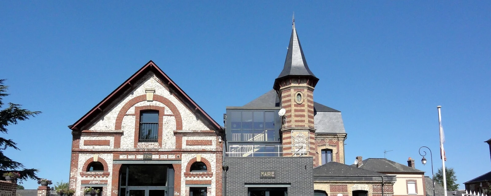 Vue de Angerville-la-Martel, Seine-Maritime