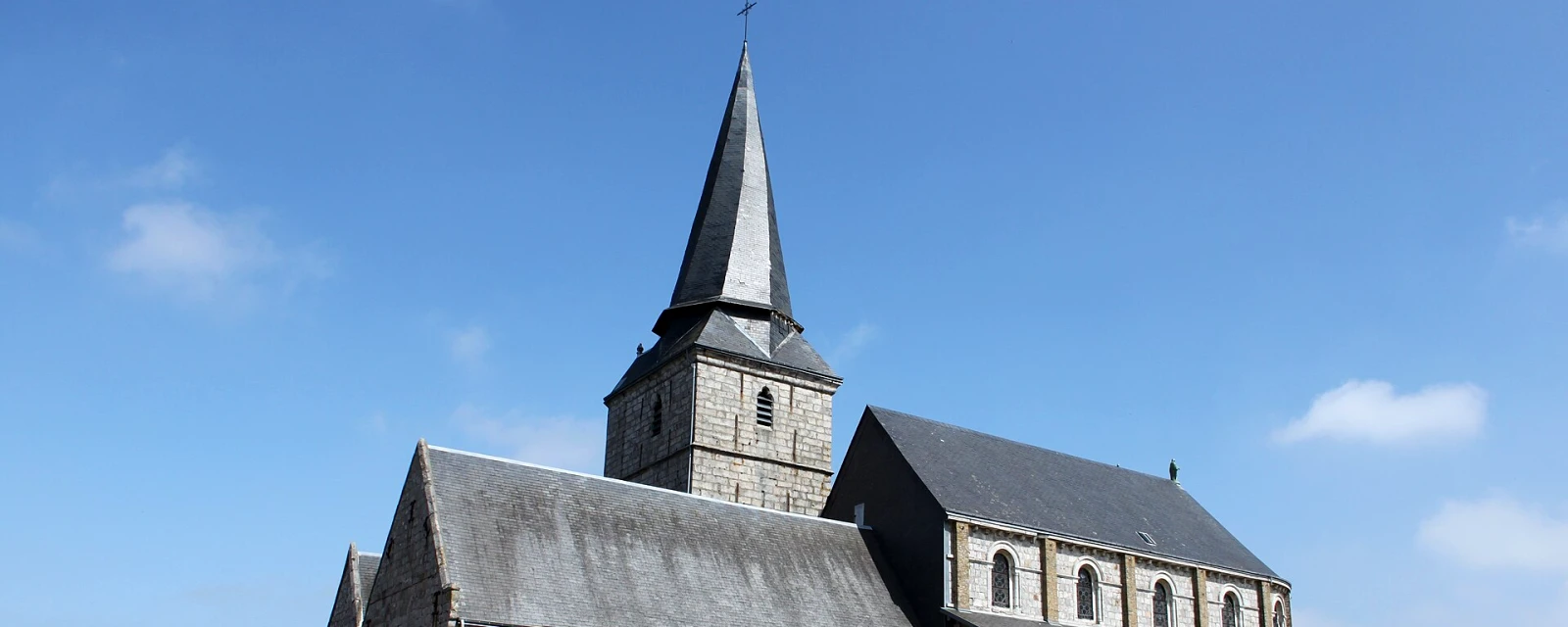 Vue de Angiens, Seine-Maritime