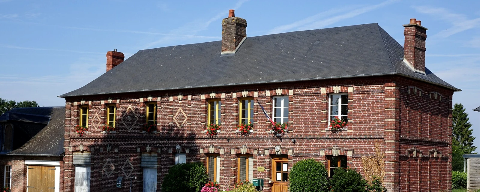 Vue de Auzouville-sur-Ry, Seine-Maritime