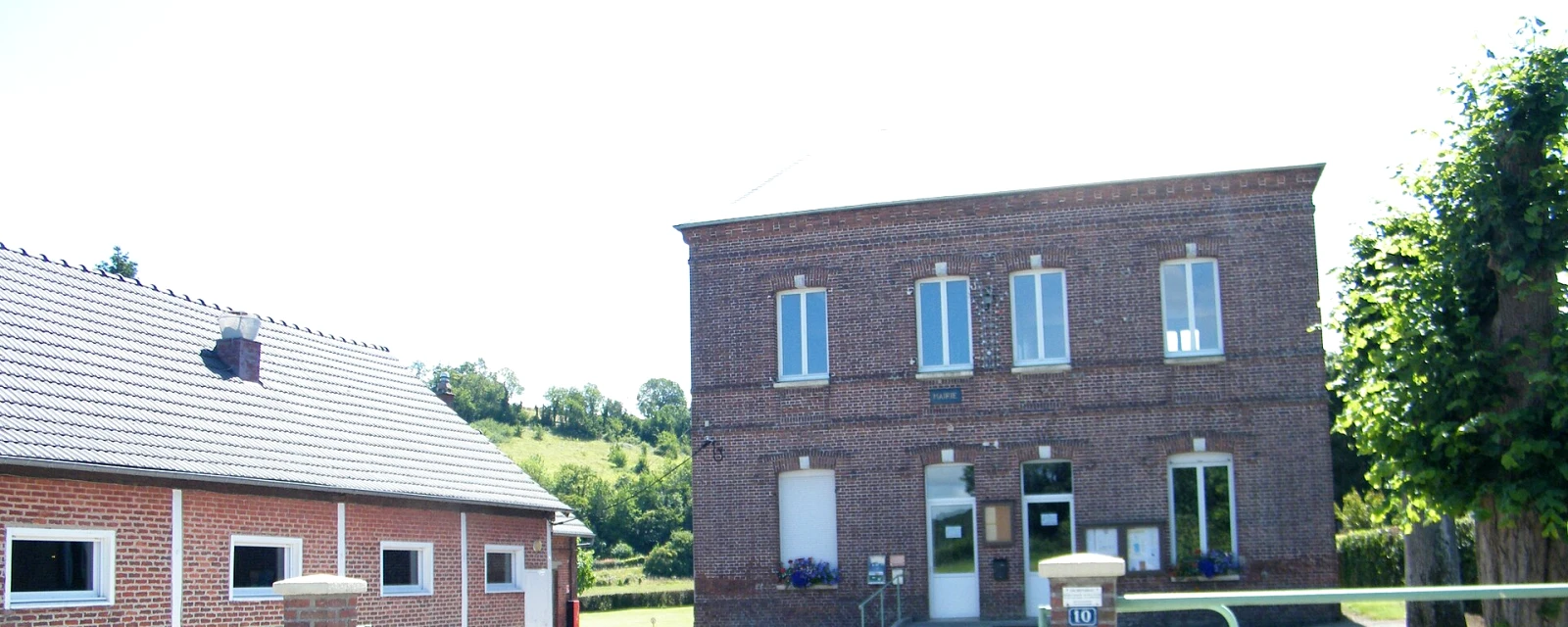 Vue de Avesnes-en-Val, Seine-Maritime