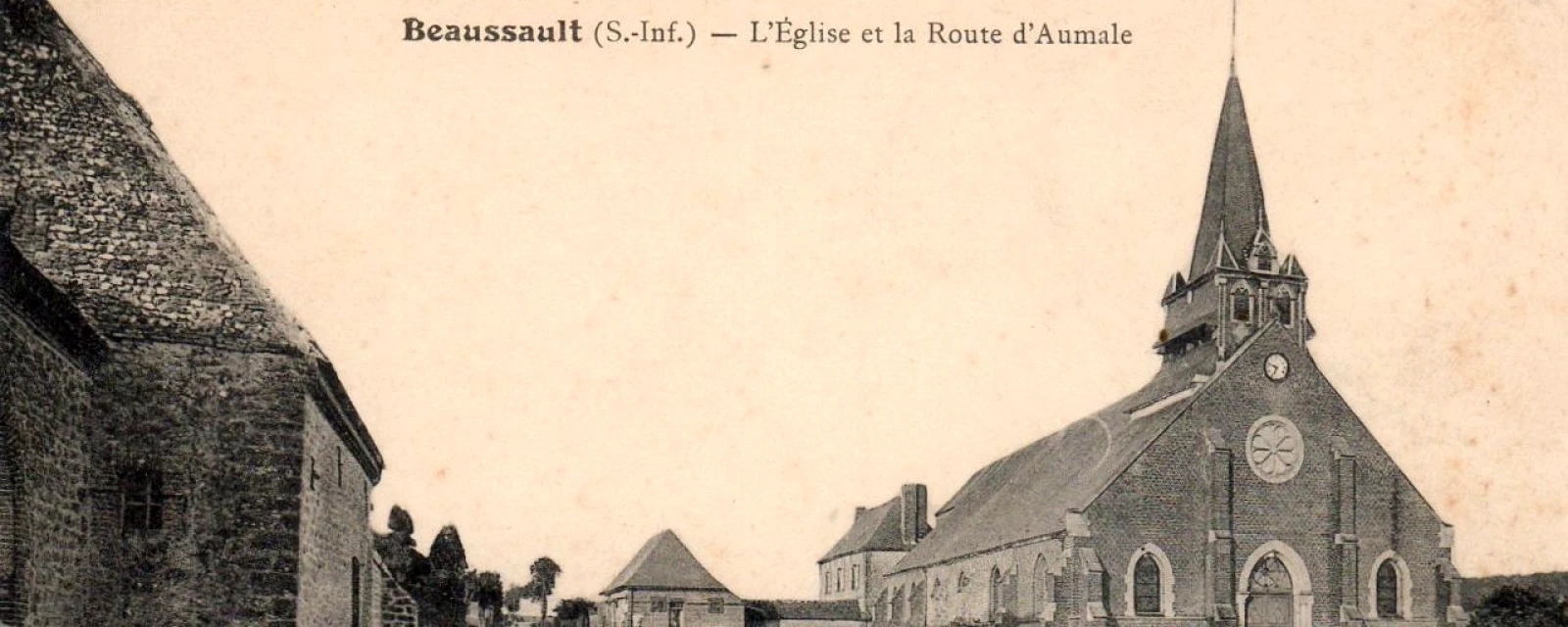 Vue de Beaussault, Seine-Maritime