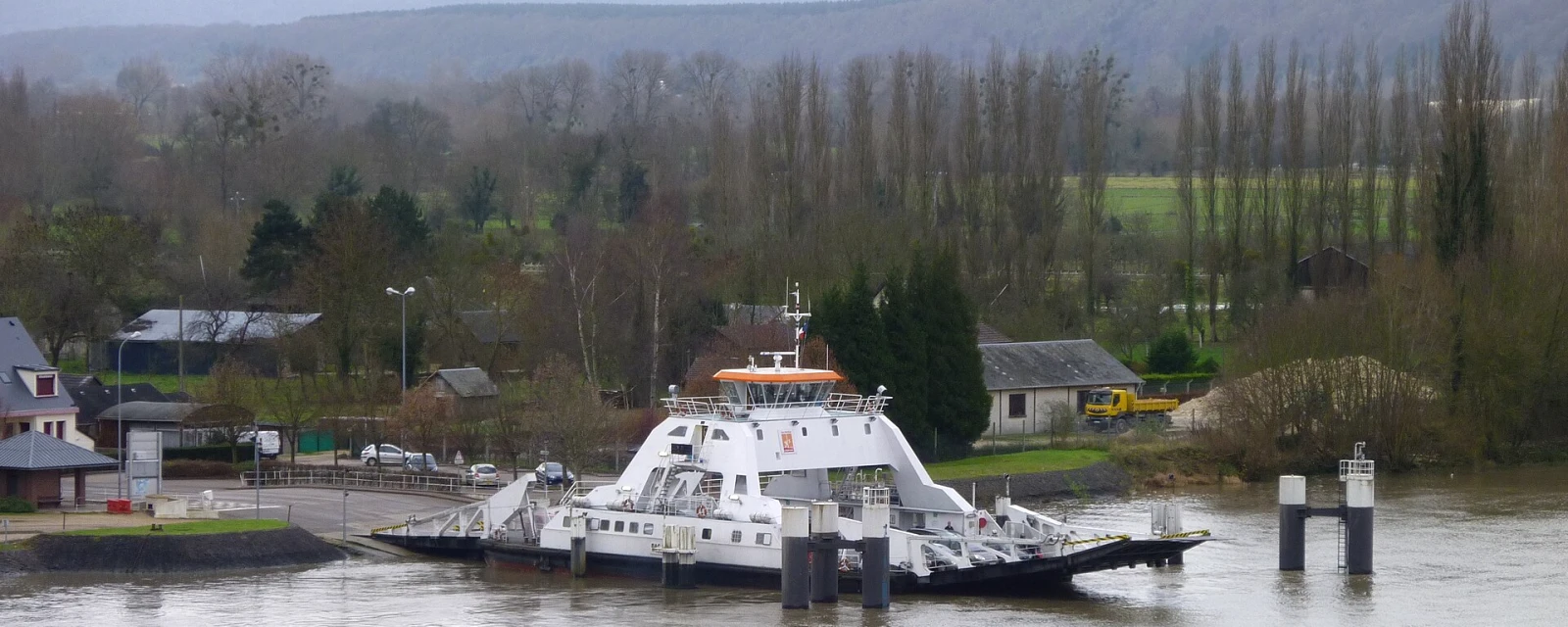 Vue de Berville-sur-Seine, Seine-Maritime