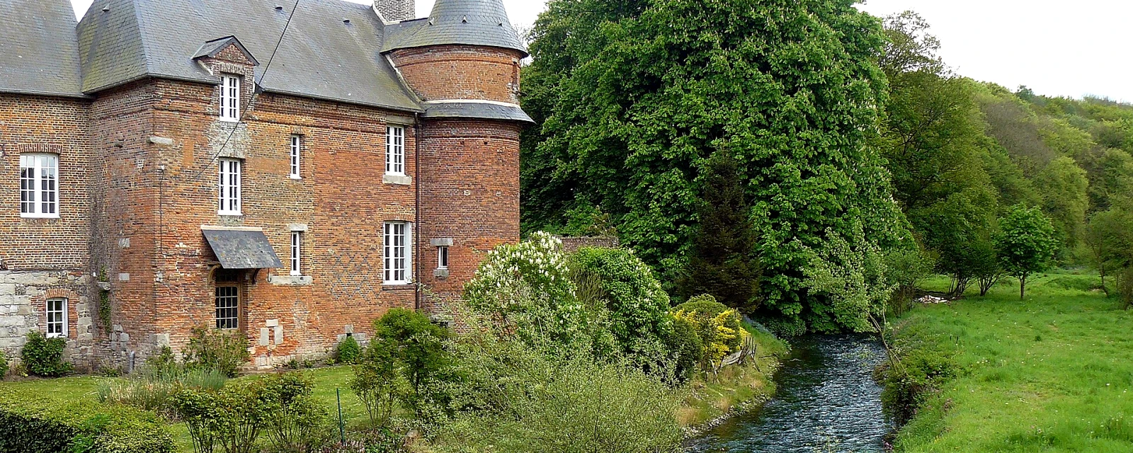 Vue de Biville-la-Rivière, Seine-Maritime