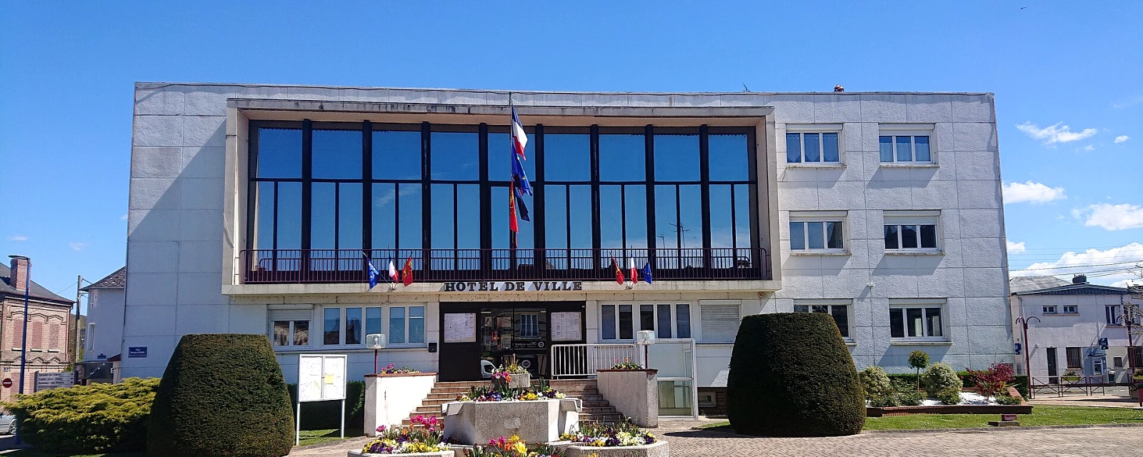 Vue de Blangy-sur-Bresle, Seine-Maritime