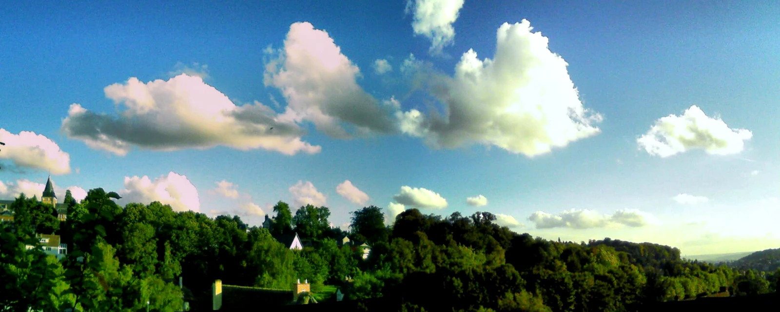 Vue de Bois-Guillaume, Seine-Maritime