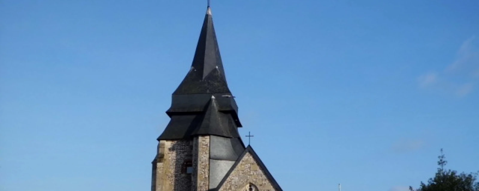 Vue de Bosc-Guérard-Saint-Adrien, Seine-Maritime