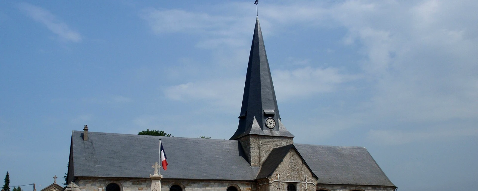 Vue de Bourville, Seine-Maritime