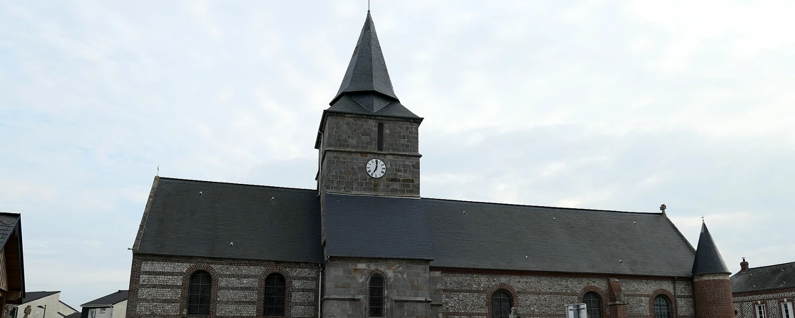 Vue de Canouville, Seine-Maritime